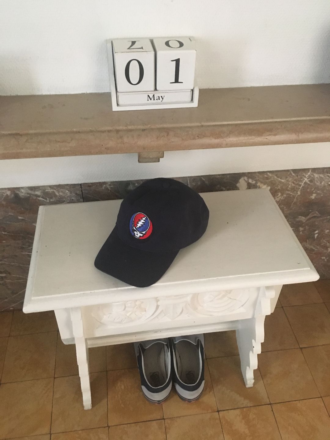 Customer photo review of Grateful Dead Steal Your Face Cap