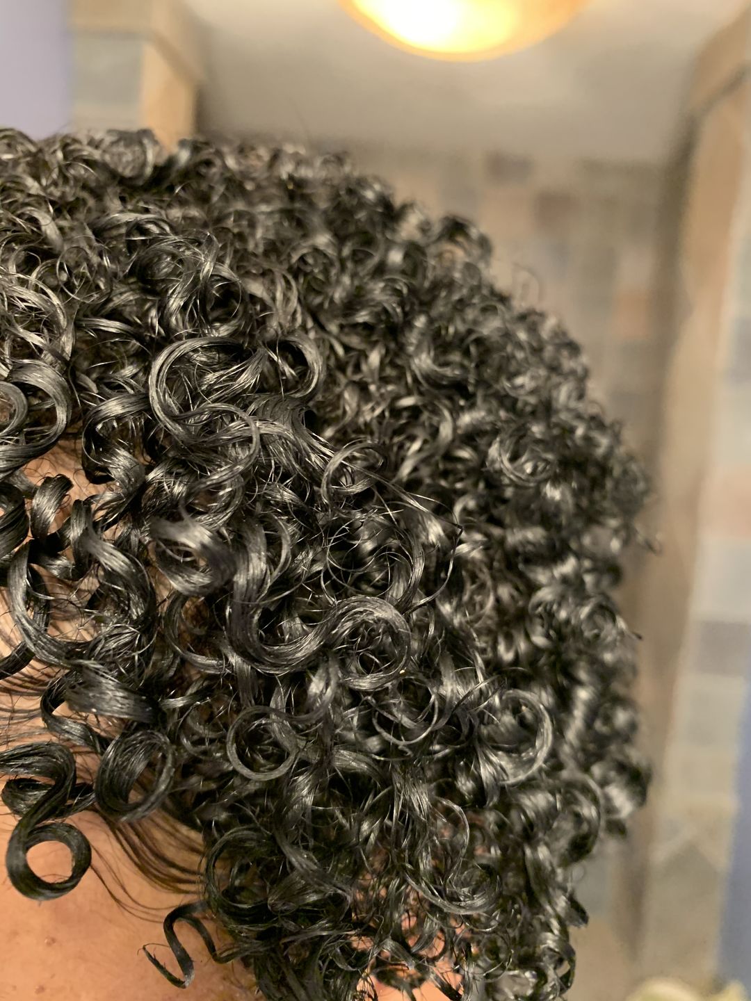Customer photo review of Bloom- Supa Potent Healthy Hair Growth Oil