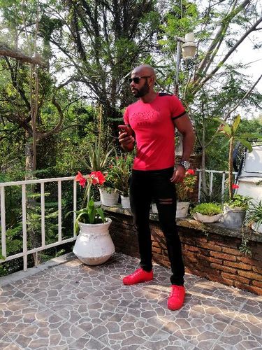 Customer photo review of Theremin Azul Marino