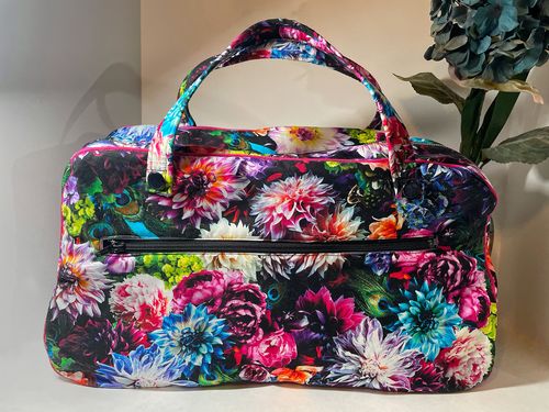 Customer photo review of Retro Travel Bag Sewing Pattern | Digital PDF Pattern
