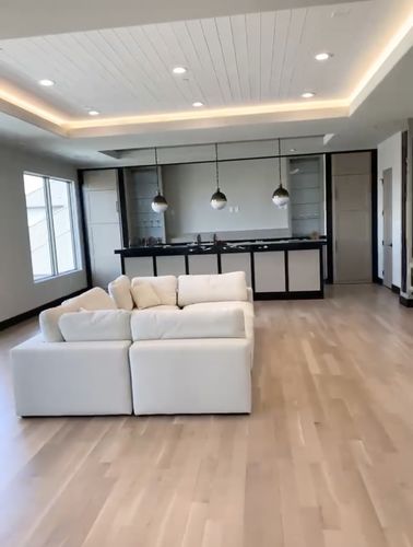 Customer photo review of SKY LINEN PLUSH MODULAR 6 PIECE CLOUD SECTIONAL