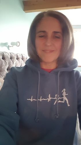 Customer photo review of Run Free Womens Hoodie
