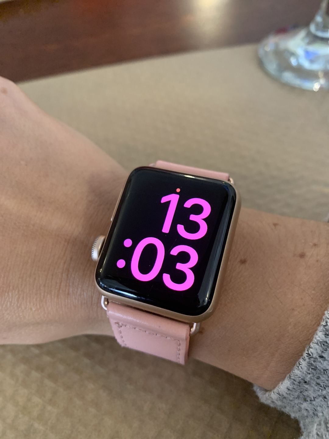 Customer photo review of Thymos Leather Strap (4 Colours)