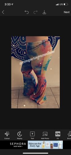 Customer photo review of Emerald Glow in the Dark Waist Beads