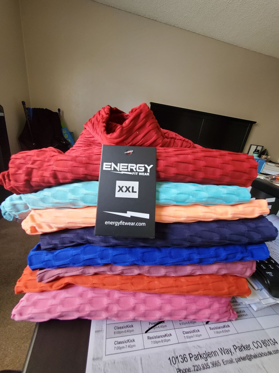 Customer photo review of Anti-Cellulite High Waisted Textured Leggings