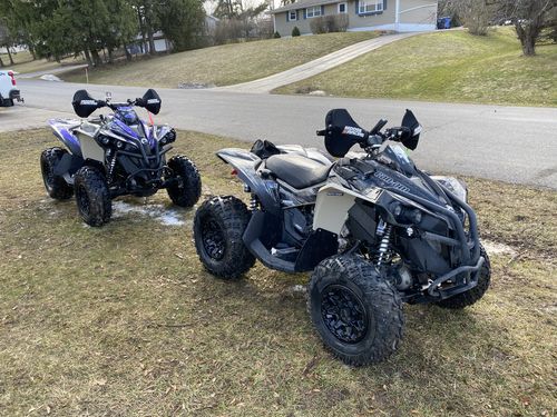 Customer photo review of Can Am Renegade 800 Graphics