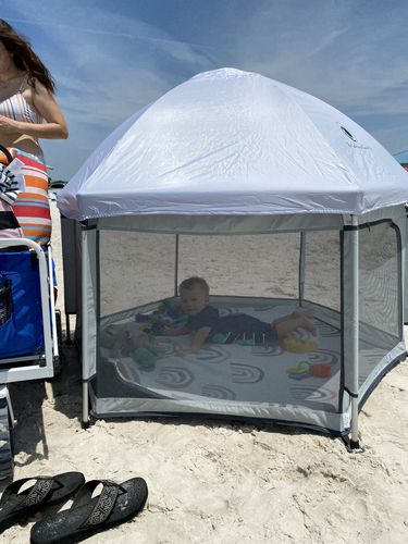 Customer photo review of Pop N' Go® Playpen