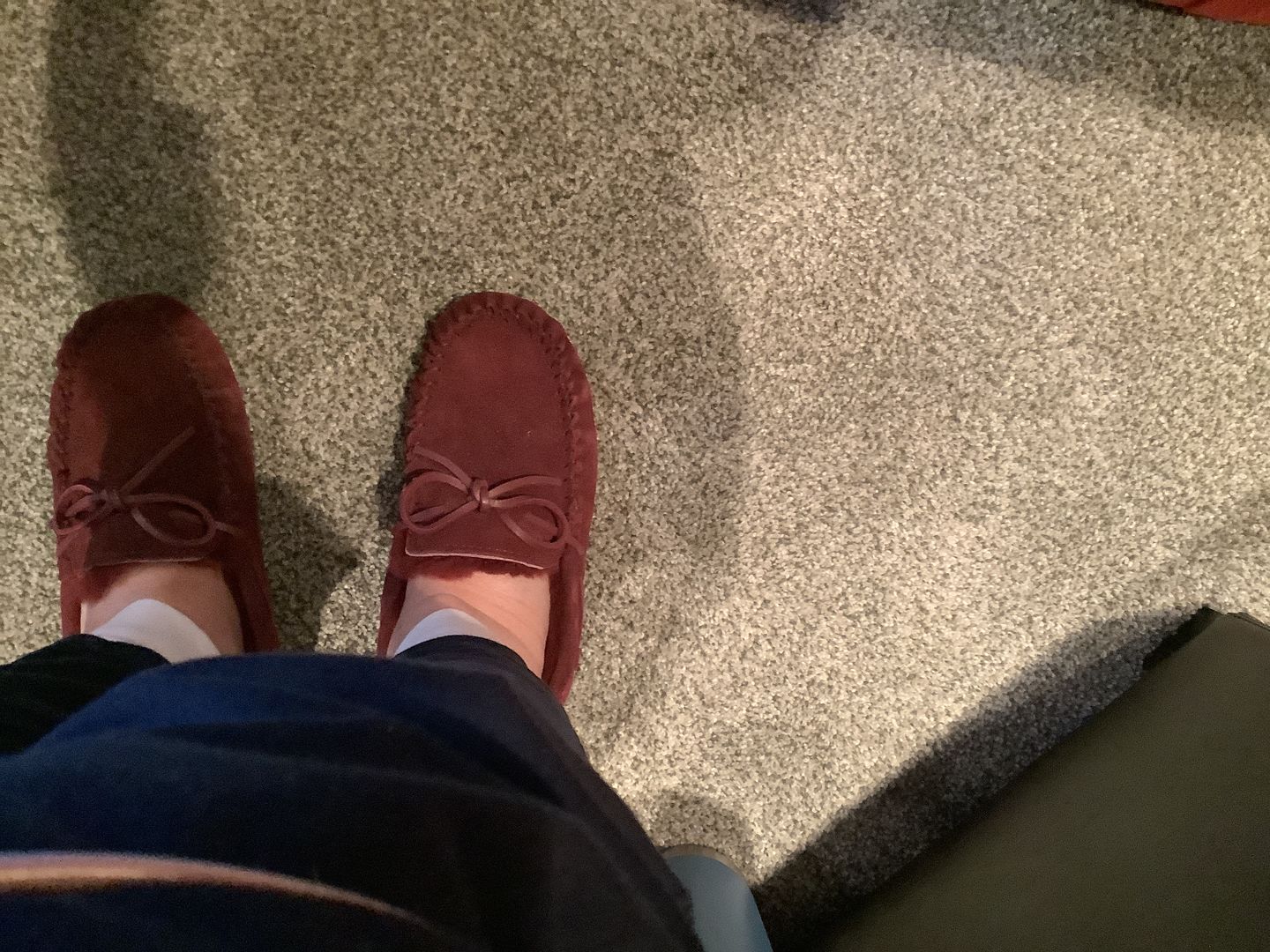Customer photo review of LADIES SHEEPSKIN MOCCASINS 2