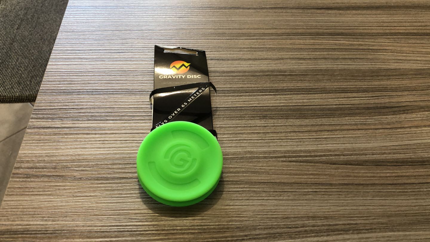Customer photo review of Gravity Disc™️ Mini Frisbee - Green