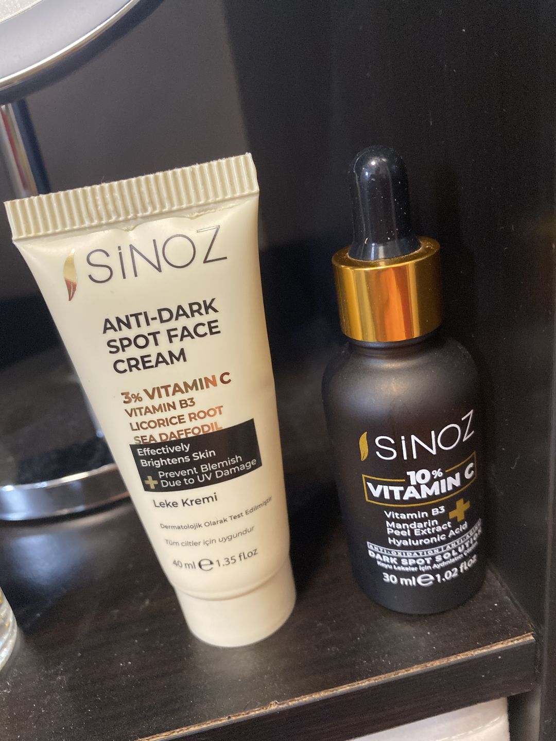 Customer photo review of Dark spot set