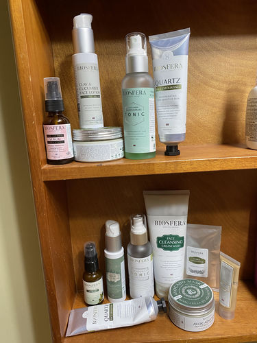 Customer photo review of Oily Skin Facial Kit
