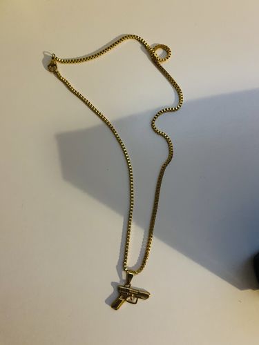 Customer photo review of Girl Gang Necklace