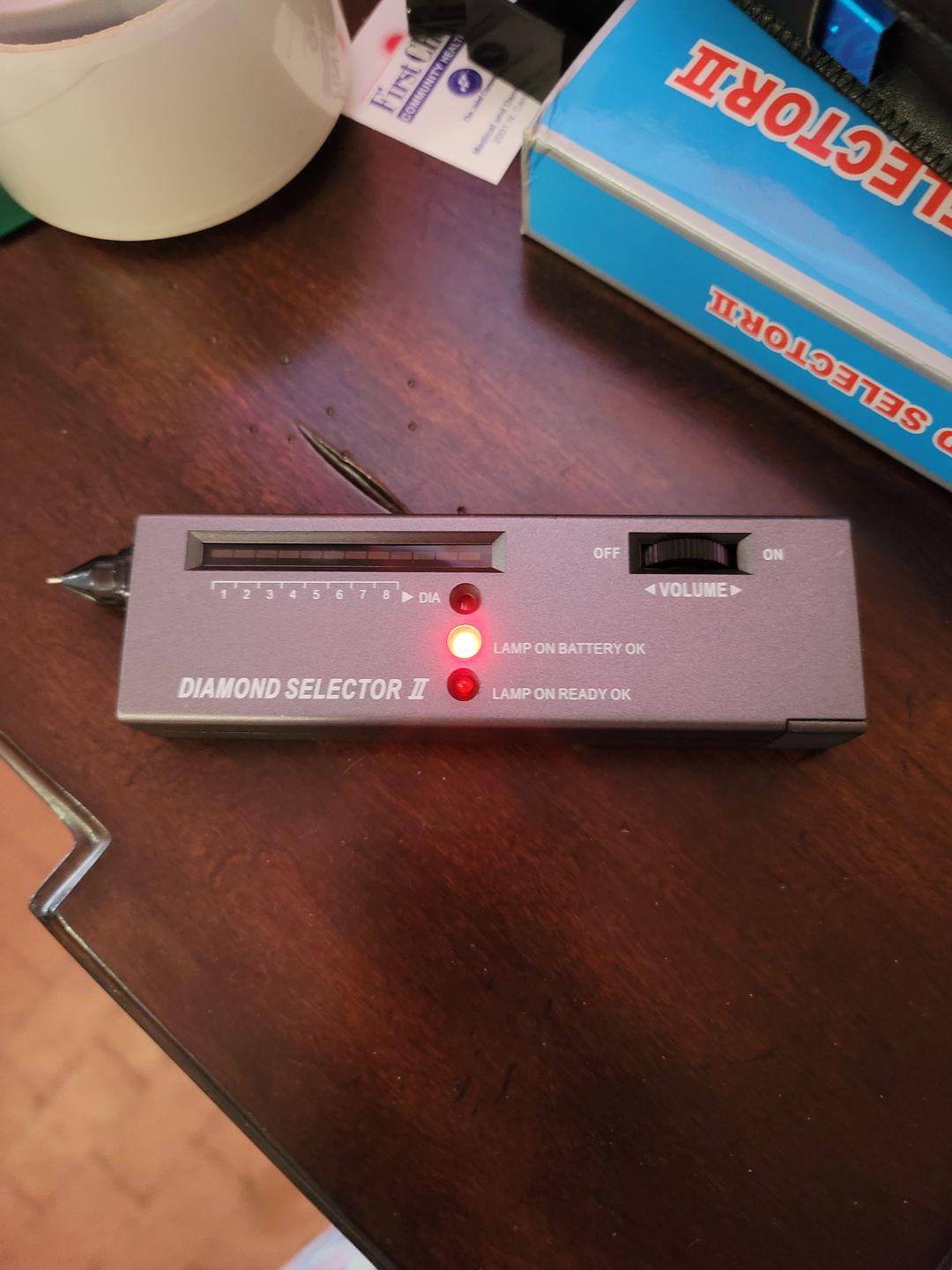 Customer photo review of Diamond Selector II Thermal Tester