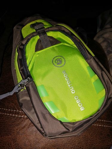 Customer photo review of Outdoor Nylon Chest Bag