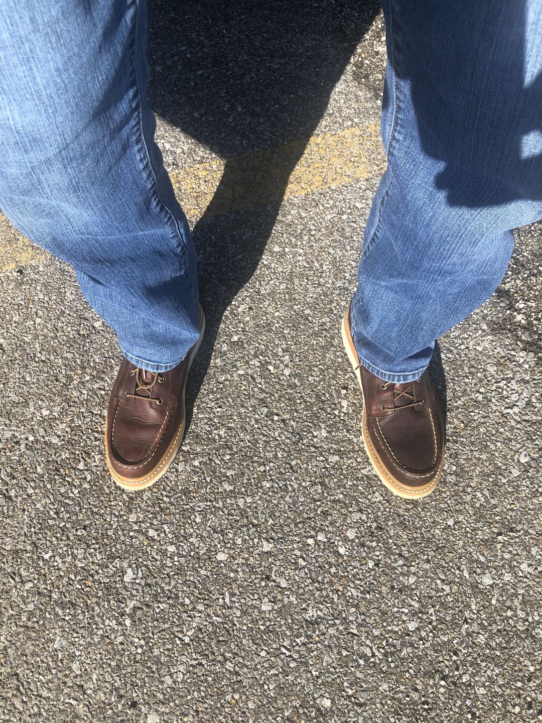 Customer photo review of Irish Setter by Red Wing Men's Ashby Soft Toe 6-inch Lace-Up Boots 83605