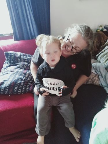 Customer photo review of BONDS - Universal Zip Wondersuit