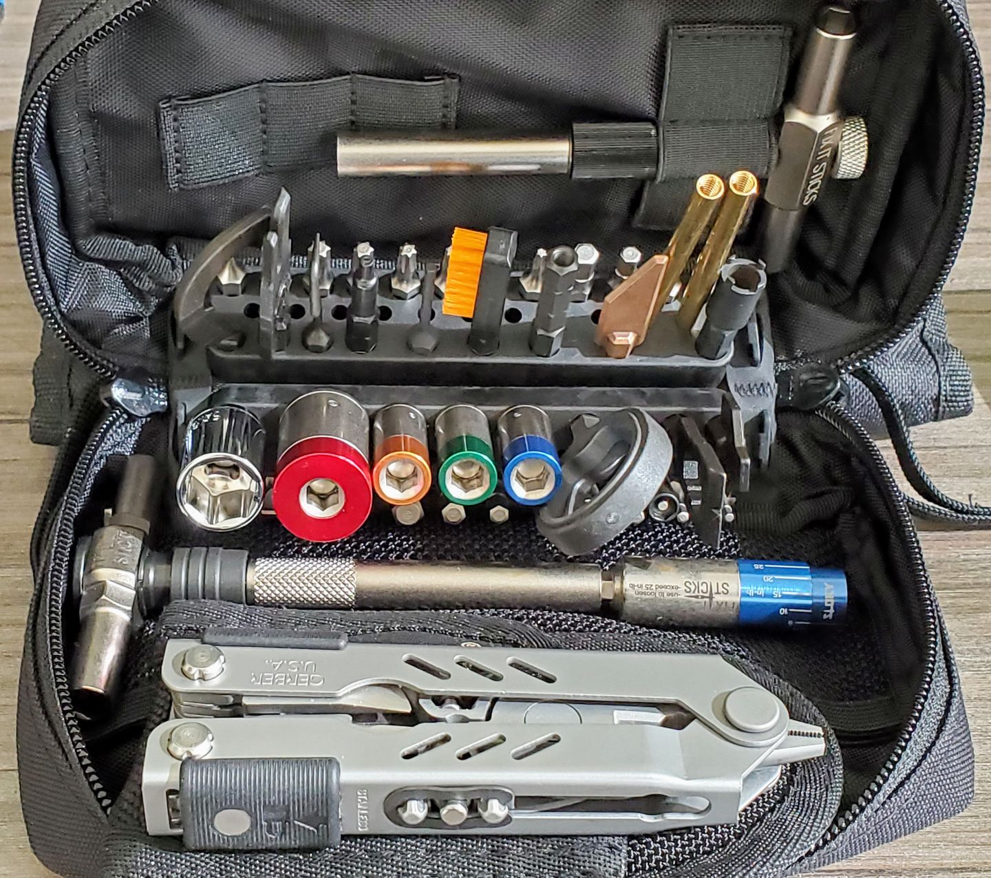Customer photo review of Ratcheting T-Way Wrench with Locking Hex Drive