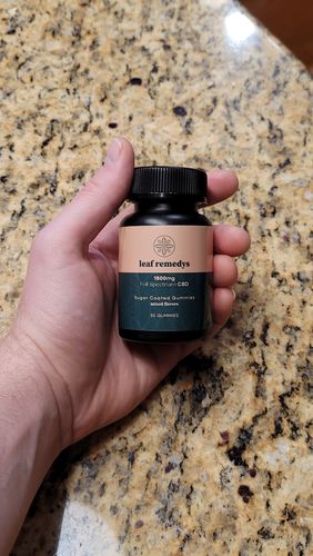 Customer photo review of 1500mg CBD Gummies mixed flavors