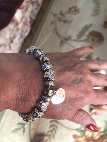 Customer photo review of Piece Of My Heart Bracelet