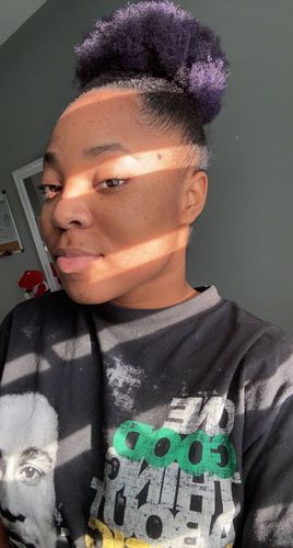 Customer photo review of Get Hued - Purple Rain