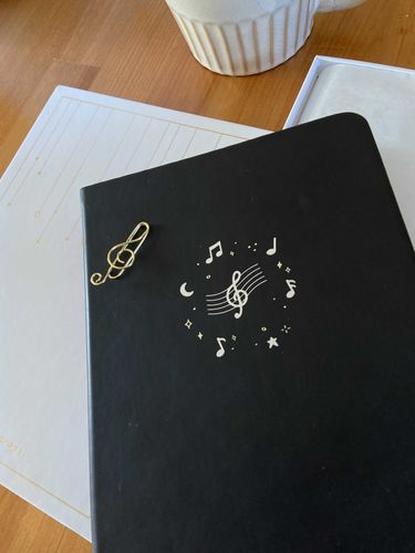 Customer photo review of Tsuki 'Lunar Notes' Limited Edition Bullet Journal ☾