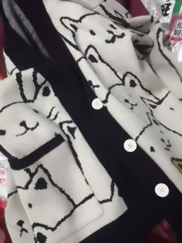 Aelfric Eden Cartoon Cat Print Knit 