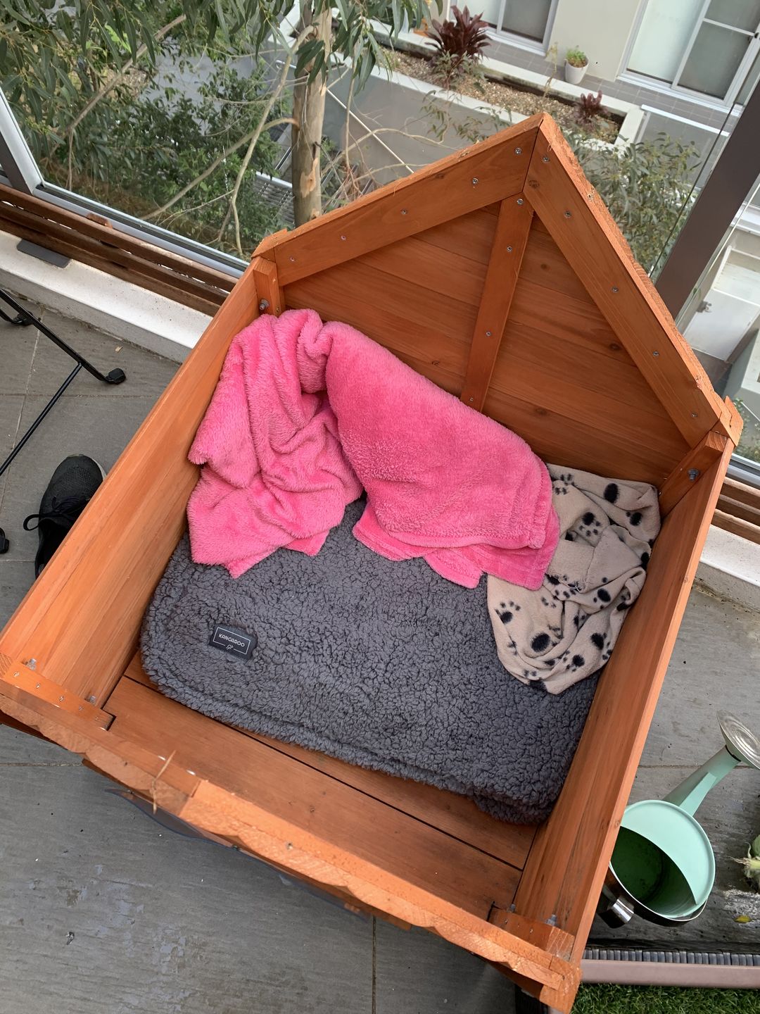 Customer photo review of Winter Cover With Self Heating Mat