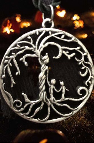 Pendant Necklace [Antique Silver 