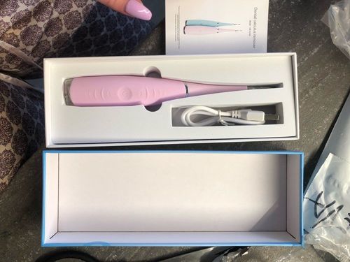 Customer photo review of SonicSmile™ Ultrasonic Tooth Cleaning Wand