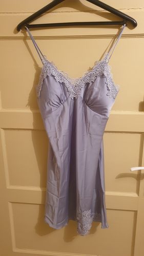 Customer photo review of Nuisette Satiné Grise