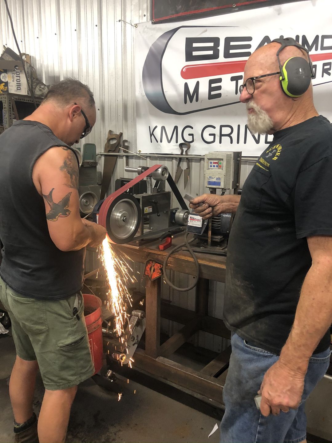 Customer photo review of 2" x 72" Specialty Sanding Belts