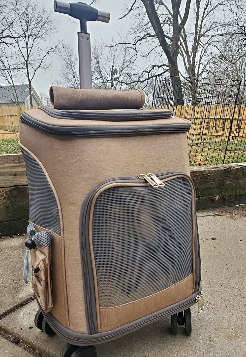 Customer photo review of Lithe™ - Pet Travel Backpack Carrier