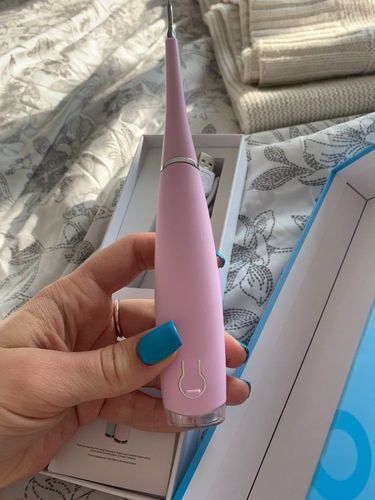 Customer photo review of SonicSmile™ Ultrasonic Tooth Cleaning Wand