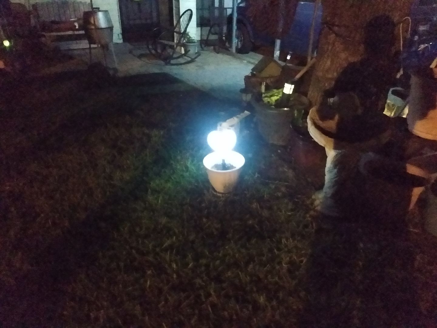Customer photo review of Eternal Light Praying Hands