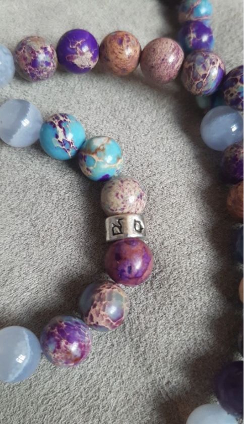 Customer photo review of Lilia Jaspis Blossom - Mala Kette