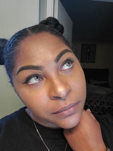 Customer photo review of Citha Hazel Contact Lenses(12 months wear)