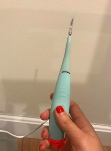 Customer photo review of SonicSmile™ Ultrasonic Tooth Cleaning Wand