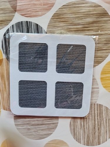 Customer photo review of Patch de réparation moustiquaire