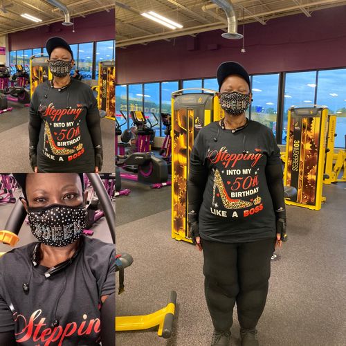 Customer photo review of Stepping Into My 50th Birthday