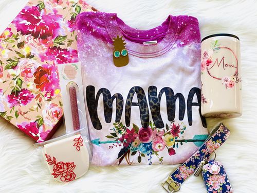 Customer photo review of Leopard Mama Bleached Ladies T-Shirt