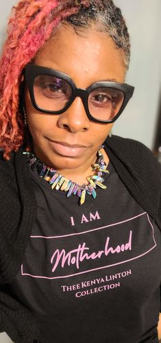 Customer photo review of "I AM Motherhood Tee" (Limited-Edition)