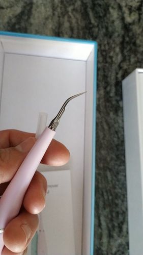 Customer photo review of SonicSmile™ Ultrasonic Tooth Cleaning Wand