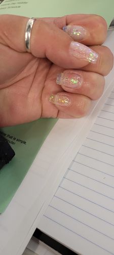 Customer photo review of A Fairy Gathering Poly Nail Gel Extension Kit