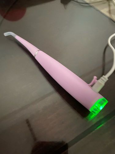 Customer photo review of SonicSmile™ Ultrasonic Tooth Cleaning Wand