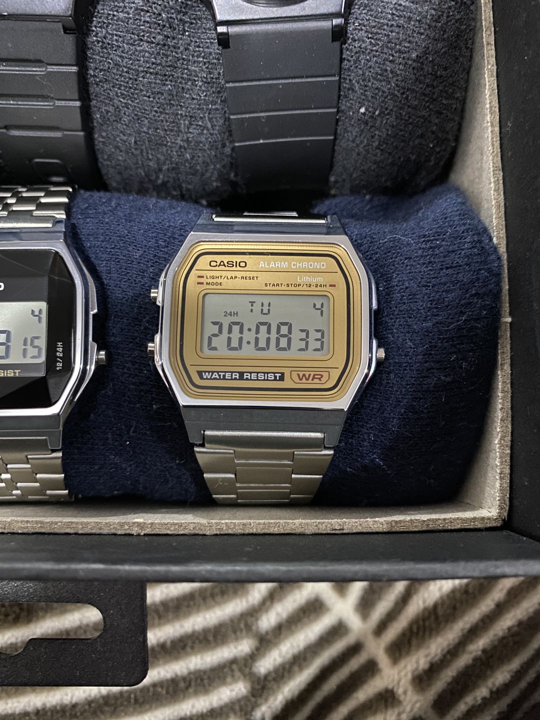 Customer photo review of Reloj Casio Vintage A158WEA-9EF Plateado [EXCLUSIVO]