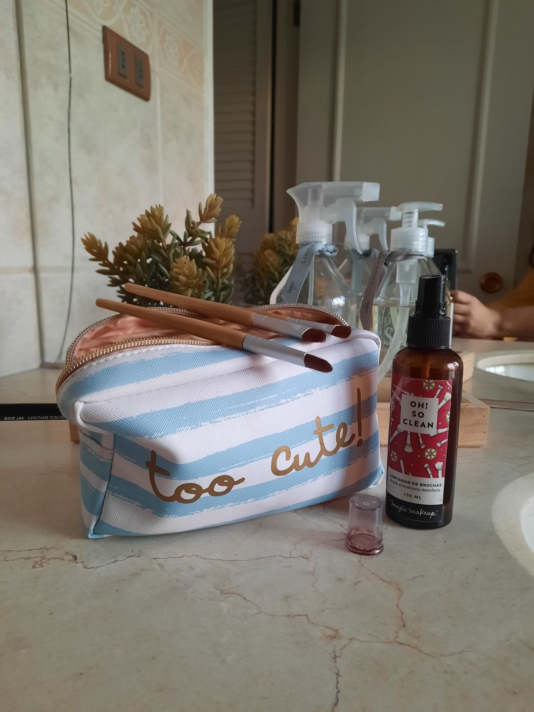 Customer photo review of Pack Pyme Lover  (2 limpiadores 100ml + travel size REGALO)