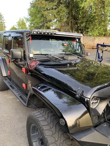 Customer photo review of Aerolidz Light Bar Cover - 50” 52” - Clear -  Dual Row