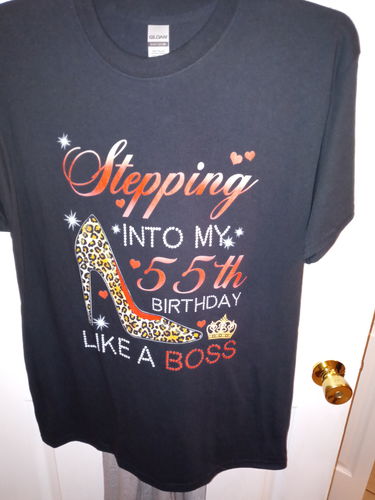 Customer photo review of Stepping Into My 55th Birthday Like A Boss