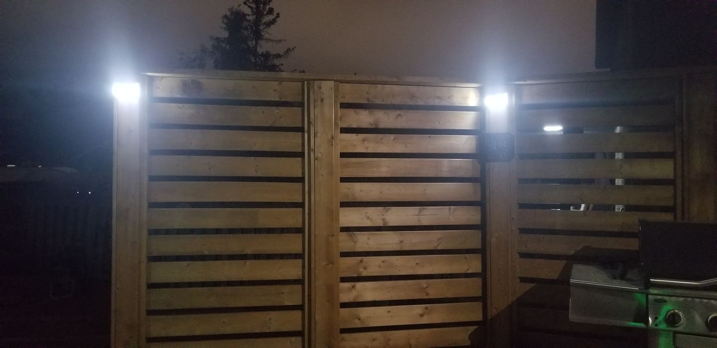 Customer photo review of BigM Heavy Duty LED 212 Waterproof Solar Security Light With Motion Sensor