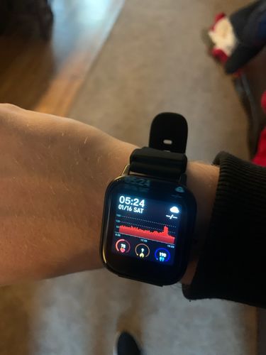 Customer photo review of Blood Pressure Watch "Pro"™